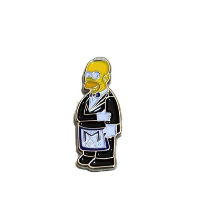 PIN divertido Homer Simpson