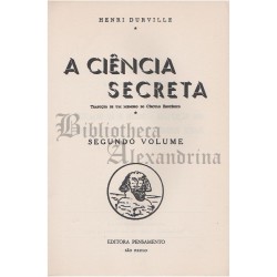 A Ciência Secreta (2 volumes)